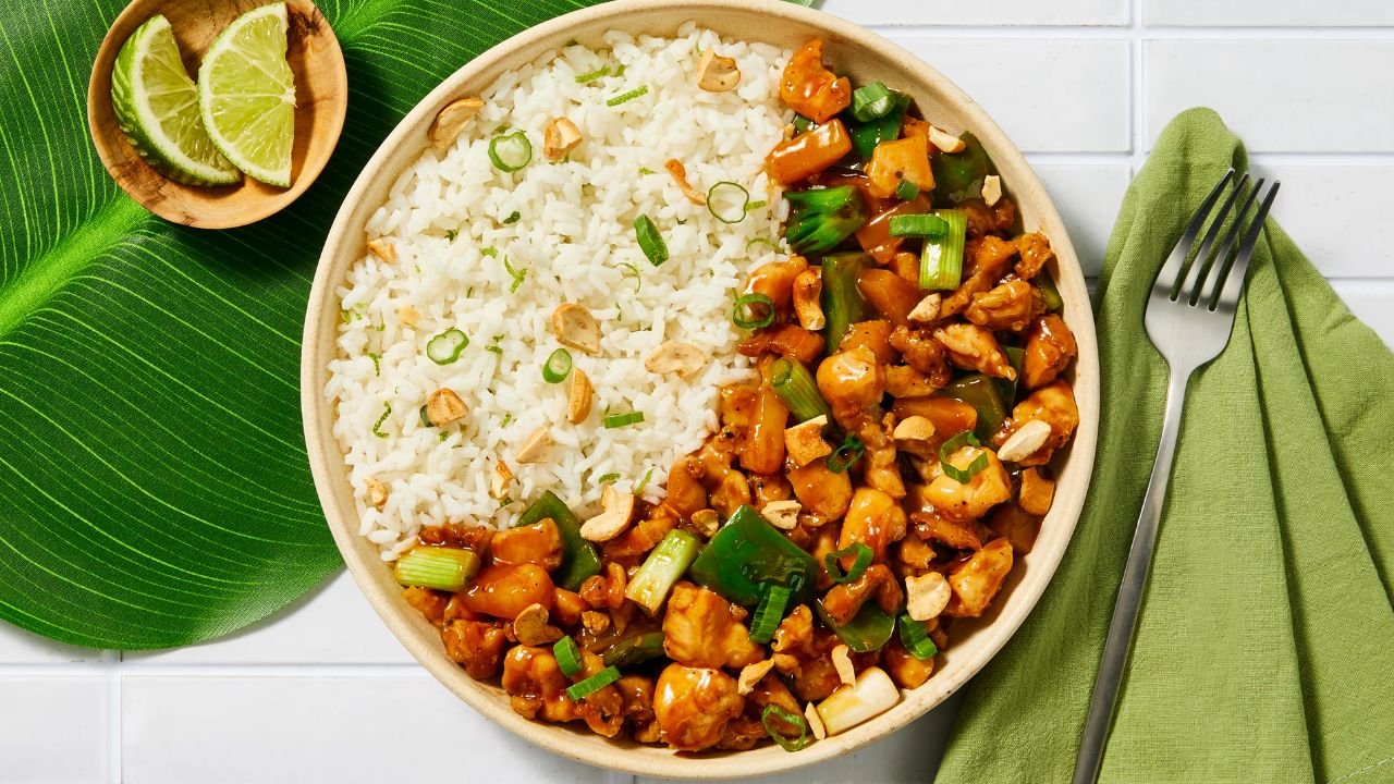 Kickin’ Cashew Chicken
